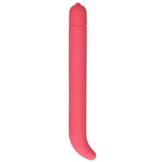 Розовый компактный вибростимулятор G-Spot Vibrator - 16 см розовый 