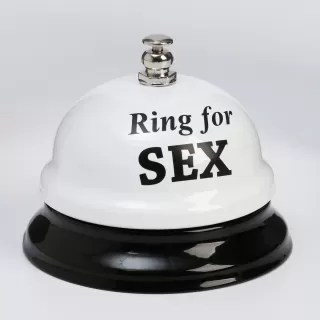 Настольный звонок RING FOR SEX разноцветный 