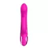 Розовый вибратор-кролик NAGHI NO.43 RECHARGEABLE DUO VIBRATOR - 23 см розовый 