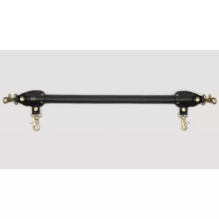 Черная распорка для ног Bound to You Faux Leather Spreader Bar - 50,8 см черный 