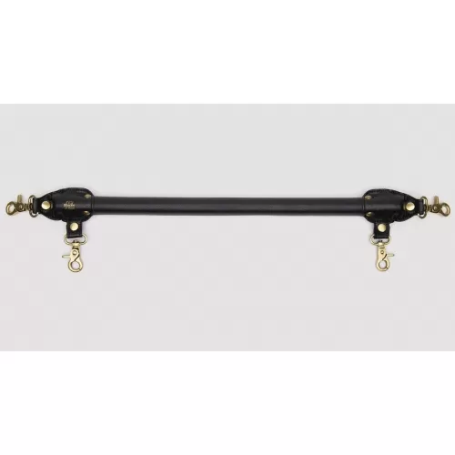 Черная распорка для ног Bound to You Faux Leather Spreader Bar - 50,8 см черный 