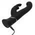 Черный вибратор-кролик G-Spot Stroking Vibrator - 24,2 см черный 