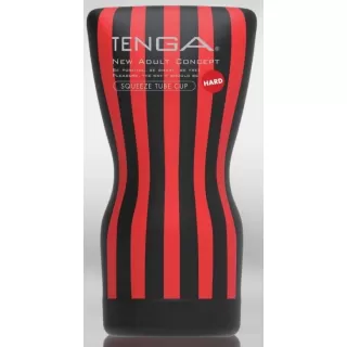 Мастурбатор TENGA Squeeze Tube Cup Hard черный 