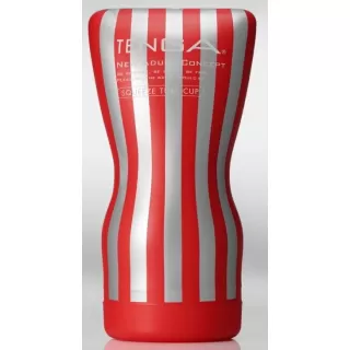 Мастурбатор TENGA Squeeze Tube Cup красный 