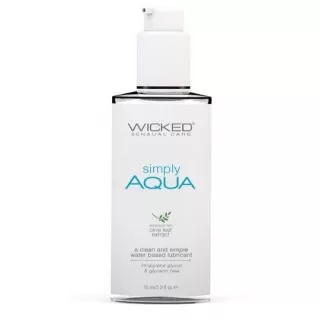 Легкий лубрикант на водной основе Wicked Simply AQUA - 70 мл  