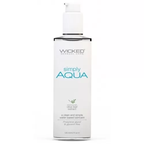 Легкий лубрикант на водной основе Wicked Simply AQUA - 120 мл  