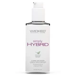 Водно-силиконовый лубрикант Wicked Simply HYBRID - 70 мл  