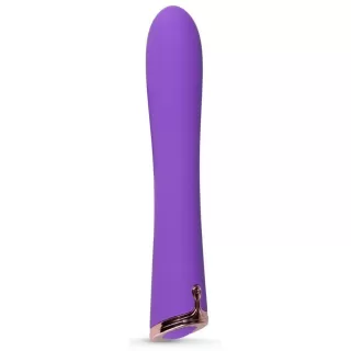 Фиолетовый вибратор The Duchess Thumping Vibrator - 20 см фиолетовый 