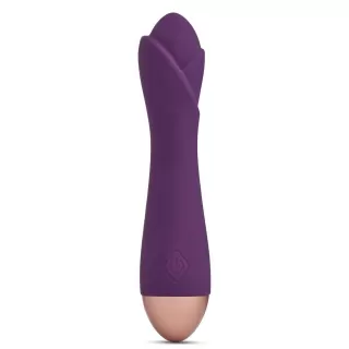 Фиолетовый вибратор Ooh La La Flower Vibrator - 18 см фиолетовый 