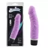 Фиолетовый вибратор-реалистик Thick Realistic Dildo - 19,5 см фиолетовый 