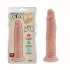 Телесный фаллоимитатор Lascivious Dildo - 21,4 см телесный 
