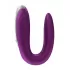 Фиолетовый вибромассажёр для пар Satisfyer Double Fun фиолетовый 