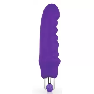 Фиолетовый вибратор Rechargeable IJOY Silicone Waver - 16,5 см фиолетовый 