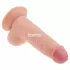 Телесный фаллоимитатор-реалистик 7.5  The Ultra Soft Dude - 18 см телесный 