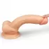 Телесный фаллоимитатор 8  The Ultra Soft Dude - 20 см телесный 