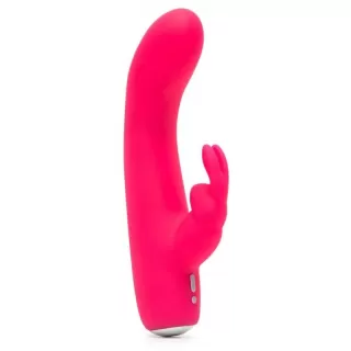 Розовый вибратор-кролик Rechargeable Mini Rabbit Vibrator - 15,2 см розовый 