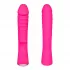 Ярко-розовый вибромассажер 5  Silicone Wild Passion - 19,1 см ярко-розовый 