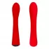 Красный вибромассажер 6  Silicone G-Spot Fun - 19,1 см красный 