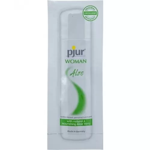 Лубрикант на водной основе pjur WOMAN Aloe - 2 мл  