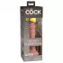 Телесный фаллоимитатор 6  Silicone Dual Density Cock - 17 см телесный 