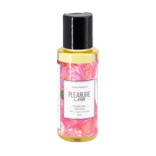 Массажное масло Pleasure Lab Delicate с ароматом пиона и пачули - 50 мл  