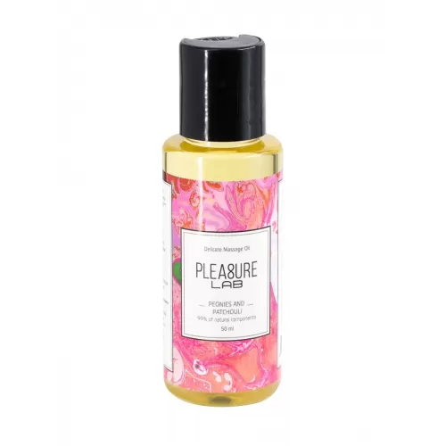 Массажное масло Pleasure Lab Delicate с ароматом пиона и пачули - 50 мл  