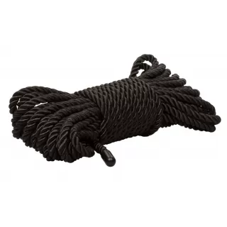 Черная веревка для бондажа BDSM Rope - 10 м черный 