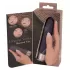 Фиолетовый мини-вибратор Elegant Diamond Vibe - 15 см фиолетовый 