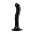 Черный стимулятор для пар P&G-Spot Dildo Size M - 18 см черный 