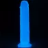 Прозрачный, светящийся в темноте фаллоимитатор Lumino Play Dildo - 21 см прозрачный 
