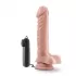 Телесный вибратор-реалистик Dr. James 9 Inch Vibrating Cock - 22,8 см телесный 