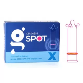 Стимулирующая насадка G-Spot X прозрачный 