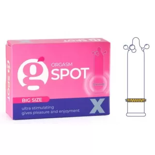 Стимулирующая насадка G-Spot X Big size прозрачный 