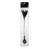 Двусторонний стек-щекоталка Sweet Caress Feather Whip - 58 см черный 