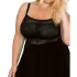 Ночная сорочка plus size из эластичной микрофибры кремовый 5X