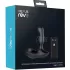 Черный вибратор-ротатор для стимуляции простаты Nexus Revo Air черный 