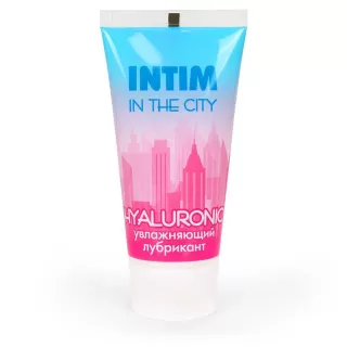 Увлажняющий лубрикант на водной основе Intim in the city Hyaluronic - 60 гр  