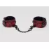 Красно-черные наручники Reversible Faux Leather Wrist Cuffs красный с черным 