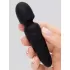 Черный мини-wand Sensation Rechargeable Mini Wand Vibrator - 10,1 см черный 