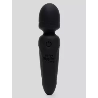 Черный мини-wand Sensation Rechargeable Mini Wand Vibrator - 10,1 см черный 