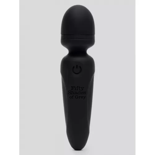 Черный мини-wand Sensation Rechargeable Mini Wand Vibrator - 10,1 см черный 