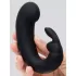 Черный мини-вибратор  кролик  Sensation Rechargeable G-Spot Rabbit Vibrator - 11,4 см черный 