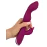 Фиолетовый вибратор A & G-Spot Rabbit Vibrator для стимуляции зон G и A - 23,6 см фиолетовый 