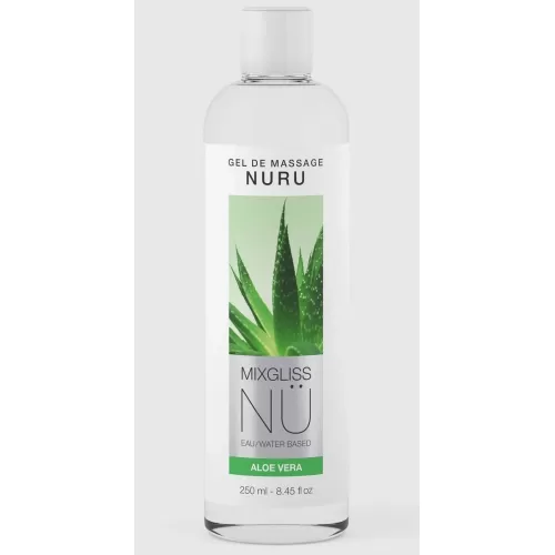 Массажный гель на водной основе Mixgliss NU Aloe Vera - 250 мл  