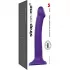 Фиолетовый фаллоимитатор-насадка Strap-On-Me Dildo Dual Density size M - 18 см фиолетовый 