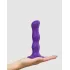 Фиолетовая насадка Strap-On-Me Dildo Geisha Balls size M фиолетовый 