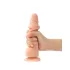 Телесный фаллоимитатор Strap-On-Me Sliding Skin Realistic Dildo size M телесный 