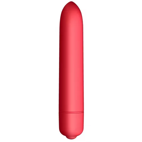 Коралловая вибропуля Coral Crush - 9 см коралловый 