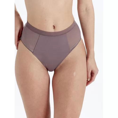 Высокие трусики Naturals High Waisted Brief бежевый M