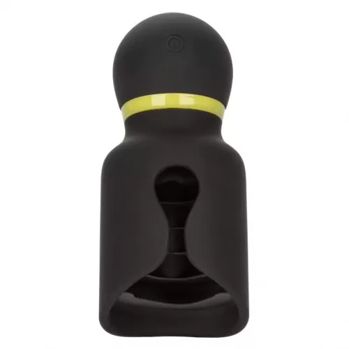 Черный вибромастурбатор Flickering Stroker черный 